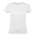 T-shirt femme coton col rond, manches courtes, 145 g/m²
