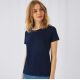 T-shirt femme coton col rond, manches courtes, 145 g/m²