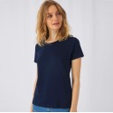 T-shirt femme coton col rond, manches courtes, 145 g/m²