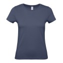 T-shirt femme coton col rond, manches courtes, 145 g/m²