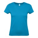 T-shirt femme coton col rond, manches courtes, 145 g/m²