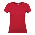 T-shirt femme coton col rond, manches courtes, 145 g/m²