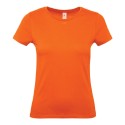 T-shirt femme coton col rond, manches courtes, 145 g/m²