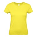 T-shirt femme coton col rond, manches courtes, 145 g/m²
