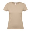 T-shirt femme coton col rond, manches courtes, 145 g/m²
