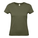 T-shirt femme coton col rond, manches courtes, 145 g/m²