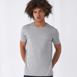 T-shirt homme coton BIO col rond, manches courtes, 145 g/m²