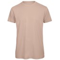 T-shirt homme col rond sans étiquette, coton bio ringspun, 140 g/m²