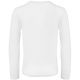T-shirt homme manches longues en coton bio sans étiquette, 140 g/m²