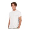 T-shirt homme col rond tri-blend doux et respirant, 130 g/m²