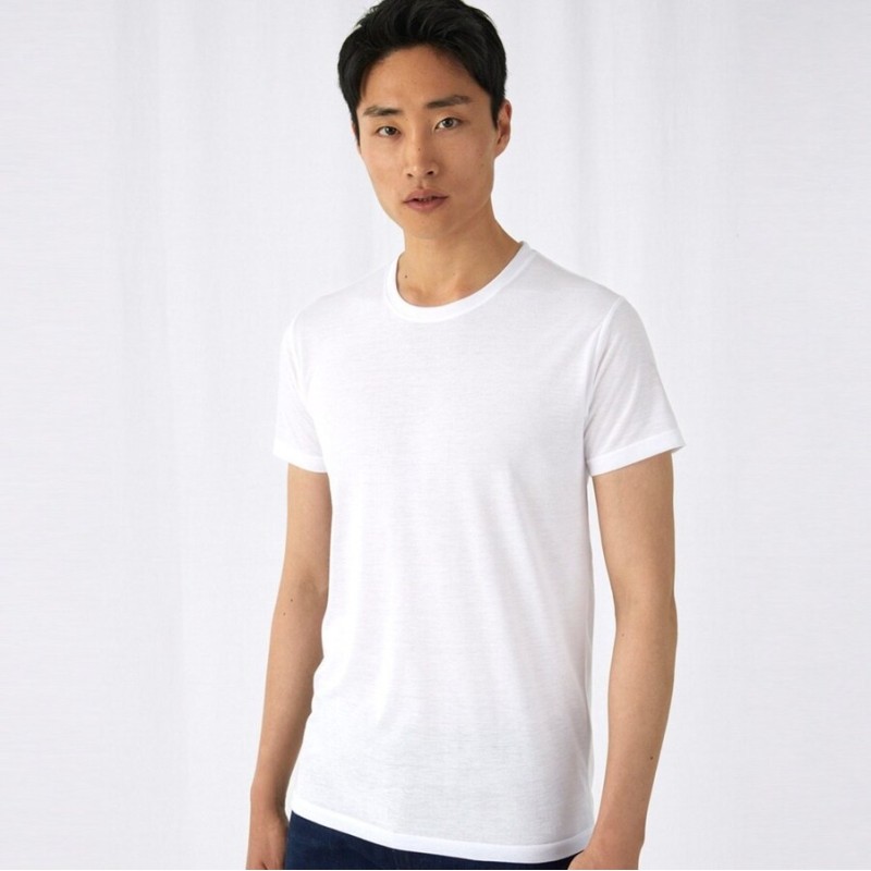 T-shirt homme sublimable moderne et doux de haute qualité, 140 g/m²