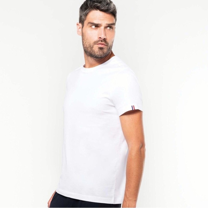 T-shirt homme BIO col rond Origine France Garantie, 170 g/m²