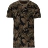 T-shirt homme camouflage manches courtes sans étiquette, 140 g/m²