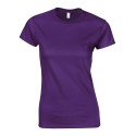 T-shirt femme manches courtes en coton ringspun softstyle, 150 g/m²