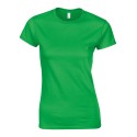 T-shirt femme manches courtes en coton ringspun softstyle, 150 g/m²
