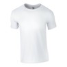 T-shirt homme manches courtes en coton ringspun softstyle, 150 g/m²