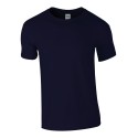 T-shirt homme manches courtes en coton ringspun softstyle, 150 g/m²