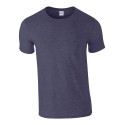 T-shirt homme manches courtes en coton ringspun softstyle, 150 g/m²