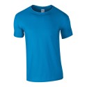 T-shirt homme manches courtes en coton ringspun softstyle, 150 g/m²