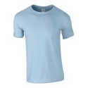 T-shirt homme manches courtes en coton ringspun softstyle, 150 g/m²
