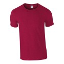 T-shirt homme manches courtes en coton ringspun softstyle, 150 g/m²