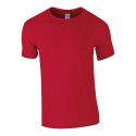 T-shirt homme manches courtes en coton ringspun softstyle, 150 g/m²