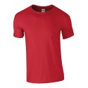 T-shirt homme manches courtes en coton ringspun softstyle, 150 g/m²