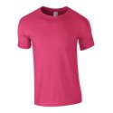 T-shirt homme manches courtes en coton ringspun softstyle, 150 g/m²