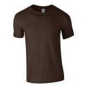 T-shirt homme manches courtes en coton ringspun softstyle, 150 g/m²