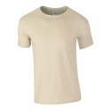 T-shirt homme manches courtes en coton ringspun softstyle, 150 g/m²