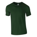 T-shirt homme manches courtes en coton ringspun softstyle, 150 g/m²
