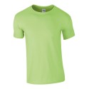 T-shirt homme manches courtes en coton ringspun softstyle, 150 g/m²