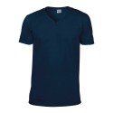 T-shirt col V homme manches courtes en coton ringspun softstyle, 150 g/m²