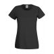 T-shirt femme original en coton col rond, manches courtes, 145 g/m²