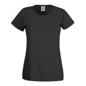 T-shirt femme original en coton col rond, manches courtes, 145 g/m²
