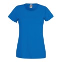 T-shirt femme original en coton col rond, manches courtes, 145 g/m²