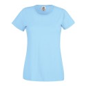 T-shirt femme original en coton col rond, manches courtes, 145 g/m²