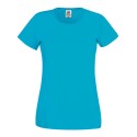 T-shirt femme original en coton col rond, manches courtes, 145 g/m²