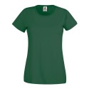 T-shirt femme original en coton col rond, manches courtes, 145 g/m²