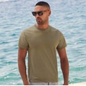 T-shirt homme original en coton col rond, manches courtes, 145 g/m²