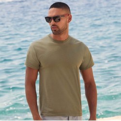 T-shirt homme original en coton col rond, manches courtes, 145 g/m²