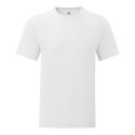 T-shirt homme iconic, coupe moderne ajustée en coton doux, 150 g/m²