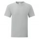 T-shirt homme iconic, coupe moderne ajustée en coton doux, 150 g/m²