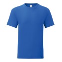 T-shirt homme iconic, coupe moderne ajustée en coton doux, 150 g/m²