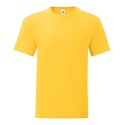 T-shirt homme iconic, coupe moderne ajustée en coton doux, 150 g/m²