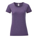 T-shirt femme iconic, coupe moderne ajustée en coton doux, 150 g/m²