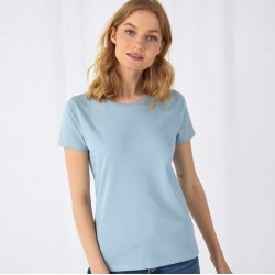 T-shirt femme coton BIO col rond, manches courtes, 145 g/m²