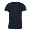 T-shirt femme coton BIO col rond, manches courtes, 145 g/m²