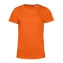 T-shirt femme coton BIO col rond, manches courtes, 145 g/m²