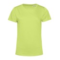 T-shirt femme coton BIO col rond, manches courtes, 145 g/m²